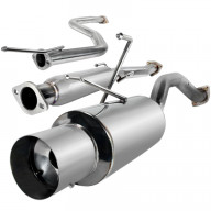 2.5 INCH INLET N1 STYLE CATBACK EXHAUST - MFCAT2-CV92
