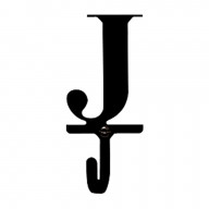 Letter J - Wall Hook Small
