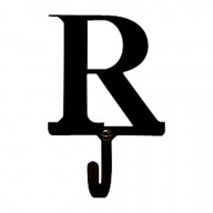 Letter R - Wall Hook Small