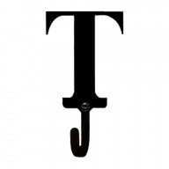Letter T - Wall Hook Small