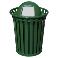 Outdoor trash receptacle Green 