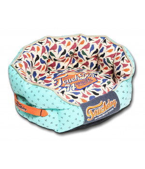 Touchdog Chirpin-Avery Rounded Premium Designer Dog Bed