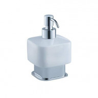 Fresca Bath FAC1361 Solido Free Standing Lotion Dispenser, Chrome