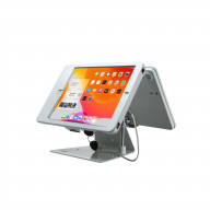 Security Dual-Tablet Kiosk Stand for iPad Air 3 (2019), iPad Pro 10.5 and iPad Gen 7 (2019) White