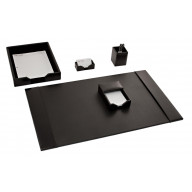 d1402-black-leather-5-piece-econo-line-desk-set