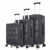 luggage ABS+PC LUGGAGE LIGHT WEIGHT SUITCASE WITH EXPANDABLE