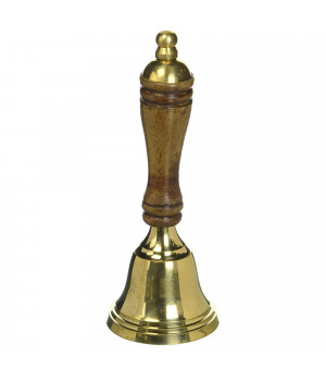Wooden Handle Brass Bell 6