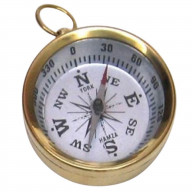 Brass Pocket Magnetic Compass