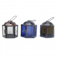 Antique Iron Candle Lantern (Assorted Colors), 3
