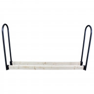 Adjustable Log rack W/ Steel uprights