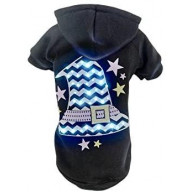 Pet Life Led Lighting Patterned Holiday Hooded Sweater Pet Costume