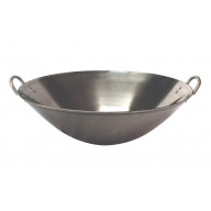 18? Stainless Steel Wok (Induction Ready)
