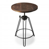 Butler Specialty Company, Trenton Metal & Wood Accent Table, Multi-Color
