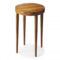 Butler Specialty Company, Cagney Solid Wood Accent Table, Light Brown