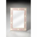 Butler Specialty Company, Vivienne Pink Bone Inlay Wall Mirrored, Pink