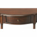 Butler Specialty Company, Skilling Demilune Console Table, Dark Brown