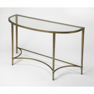 Butler Specialty Company, Monica Demilne Console Table, Gold