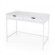 Butler Specialty Company, Belka Desk with Drawers, White