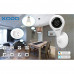 XODO PK3 Smart Home Package - Easy Install WiFi Security Surveillance Smart System - Schedule Timer/Night Vision/Automate Home/Group Control - App Controlled Works with Alexa and Google Home Assistant