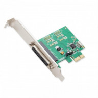 PCIe 1x Port Printer/Parallel Card, WCH382 Chipset, include one Low Profile Bracket