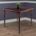 Mornay Square Dining Table, Walnut