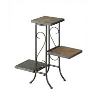 3 Tier Plant Stand w/ slate top