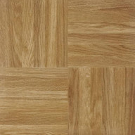 Nexus Oak Parquet 12 Inch X 12 Inch Self Adhesive Vinyl Floor Tile #232 - 20 Tiles