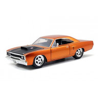 1969 Dodge Charger Daytona Red Fast & Furious 7 Movie 1/24 Diecast Model Car By Jada