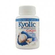 Kyolic Aged Garlic Extract CoQ10 Formula 110 (100 Capsules)