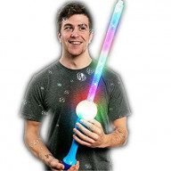 Light Up Multicolor Bubble Sword