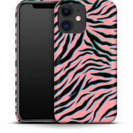 Apple iPhone 12 Mini - Pink Zebra by caseable Designs, Smartphone Hardcase