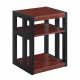 Monterey End Table with Shelves