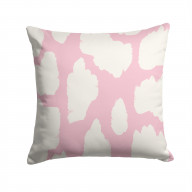 Pink Giraffe Fabric Decorative Pillow AZD1001PW1414