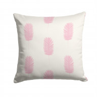 Pink Palm Fabric Decorative Pillow AZD1009PW1414