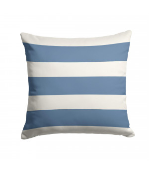 Blue Stripe Fabric Decorative Pillow AZD1012PW1414