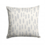 Grey Mini Dot Fabric Decorative Pillow AZD1019PW1414