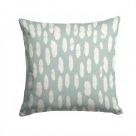 Sage White Mini Dot Fabric Decorative Pillow AZD1026PW1414