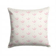 Pink Lily Fabric Decorative Pillow AZD1033PW1414