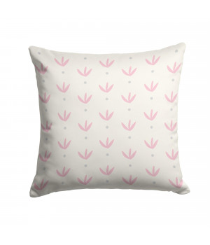 Pink Lily Fabric Decorative Pillow AZD1033PW1414