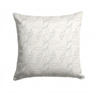 Grey Lily 2 Fabric Decorative Pillow AZD1039PW1414