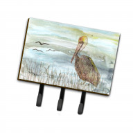 Brown Pelican Watercolor Leash or Key Holder SC2009TH68