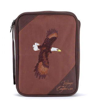 Wings As Eagles Bible Cover Xl