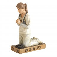 Called To Pray Nurse Figurine