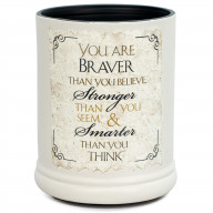 You Are Braver Candle Jar Warmer