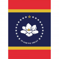 Flg Dapp Mississippi State Flag Poly Grd
