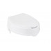 Raised Toilet Seat with Lock and Lid, Standard Seat, 4