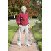 Drive Medical Tall Adult Walking Crutches with Underarm Pad and Handgrip, Gray( Pack of 2 )