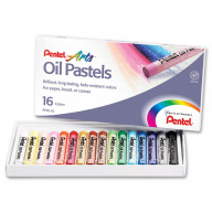 Pentel Oil Pastels, 16 count