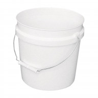 PLASTIC PAIL 2 GAL WHT (Pack of 10)