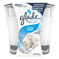 GLADE CANDLE CLEANLINEN (Pack of 6)